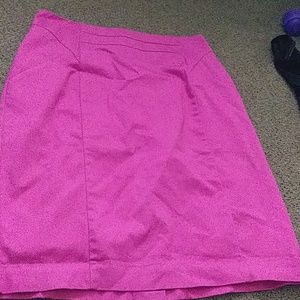 Pink skirt